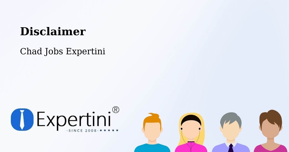 Disclaimer – Laï - Chad Jobs Expertini