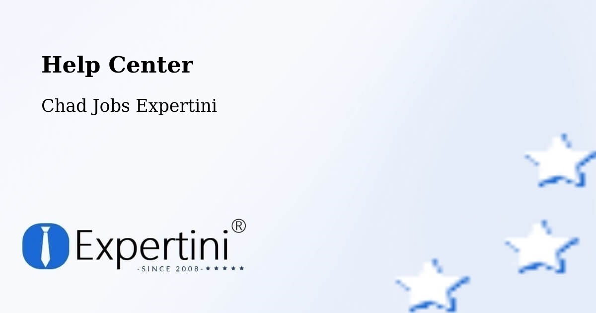 Help Center – Laï - Chad Jobs Expertini