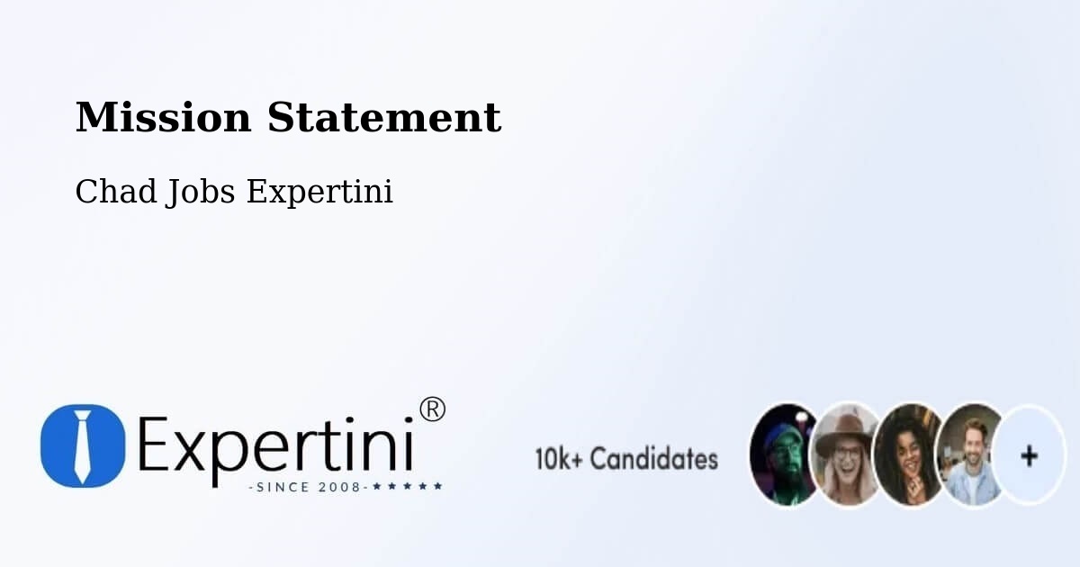 Corporate Mission – Laï - Chad Jobs Expertini